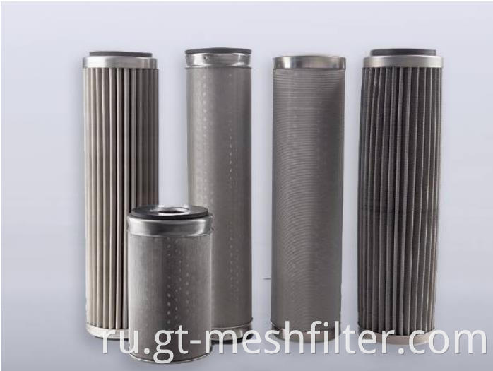 Multi-layer Stainless Steel Pleated Filter Element5